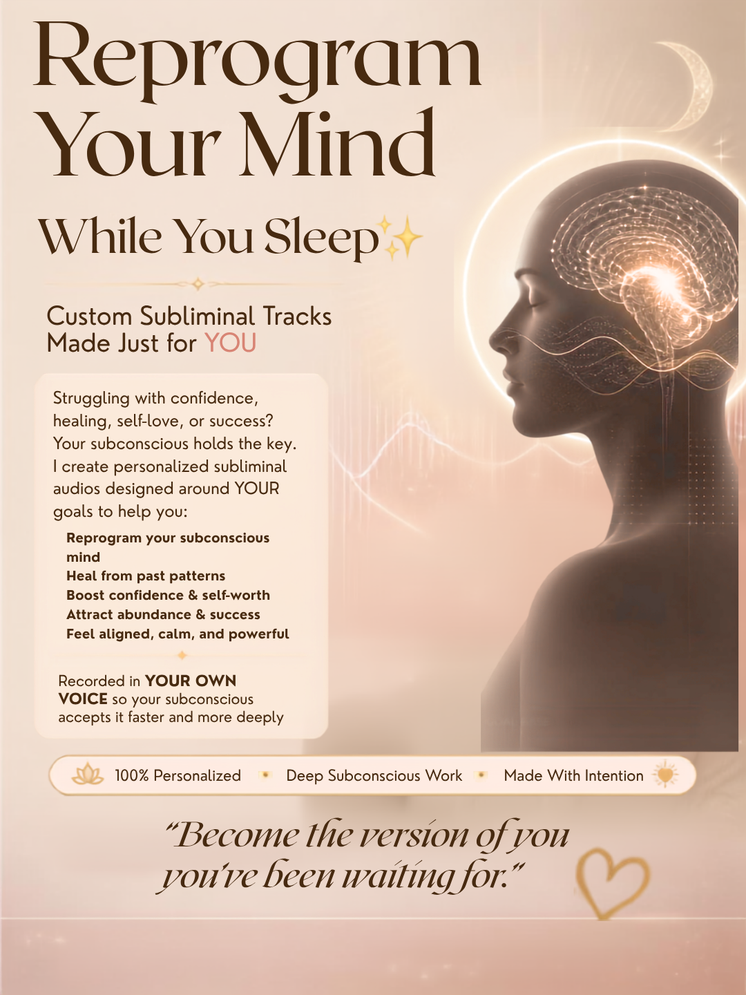 Reprogram Your Mind While You Sleep